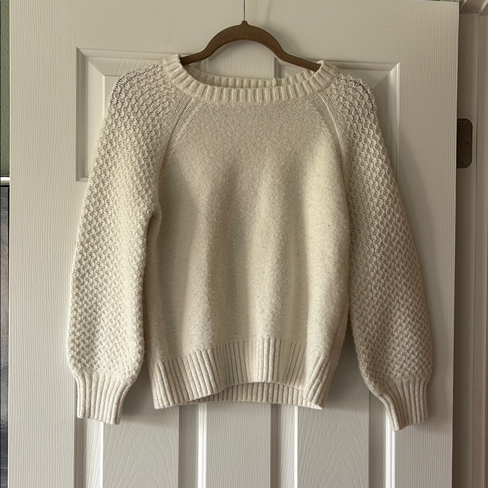 JCREW Women's Off White Sweater (S)